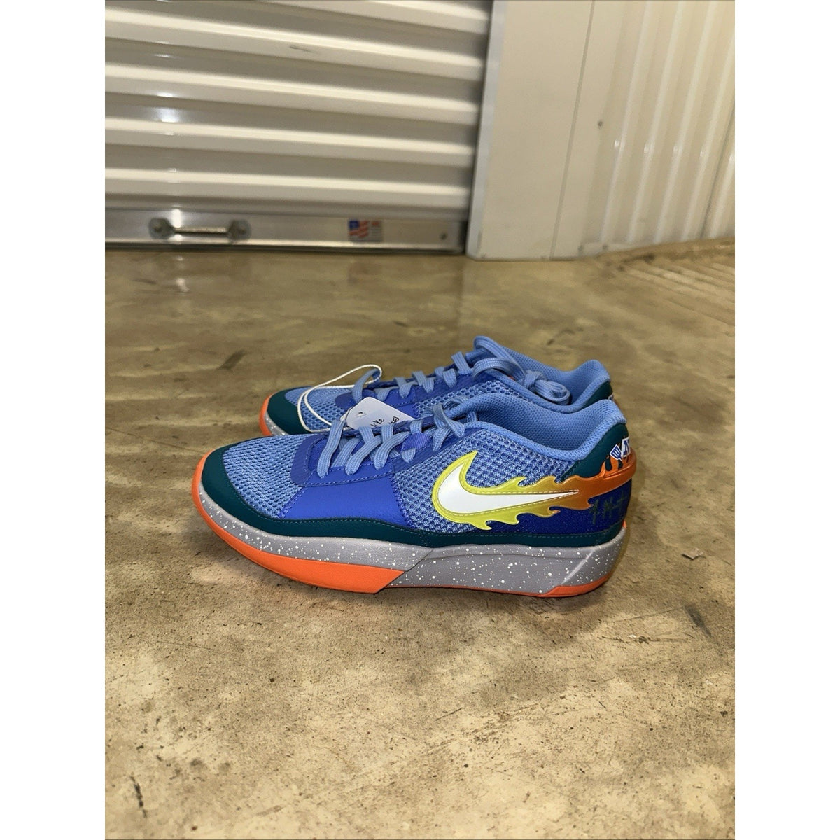 Nike Ja 1 SE GS Kids Basketball Sneaker Backyard Barbecue Size 6.5Y