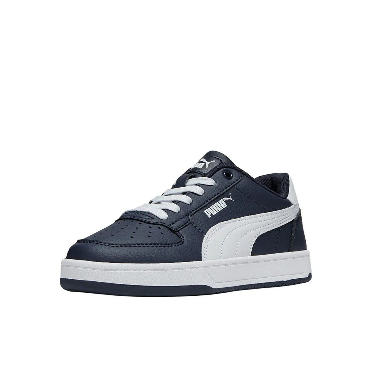 PUMA Caven 2.0 Navy Blue White Size 6 Big Boys Kid’s Shoes Sneakers New