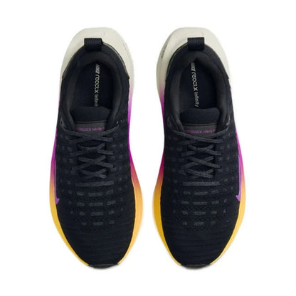 Nike Women's ReactX Infinity Run 4 Running Shoes Black Violet Size 8