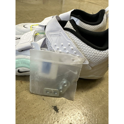 NEW! Nike SuperRep Cycle 2 Next Nature White Mint Indoor Cycling Shoes Size 12