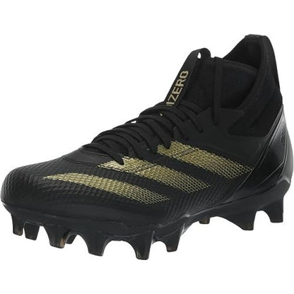 Adidas Adizero Impact Black Gold Football Cleats Mens Size 12