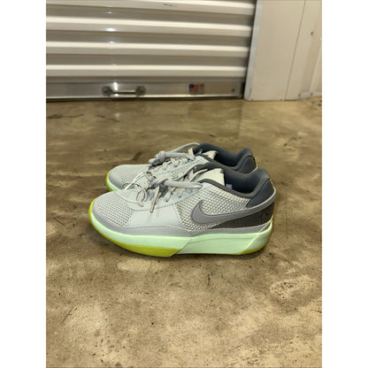 Nike Ja 1 Big Kids' Basketball Shoes DX2294-003 Light Silver/Cyber/Grey Size 6Y