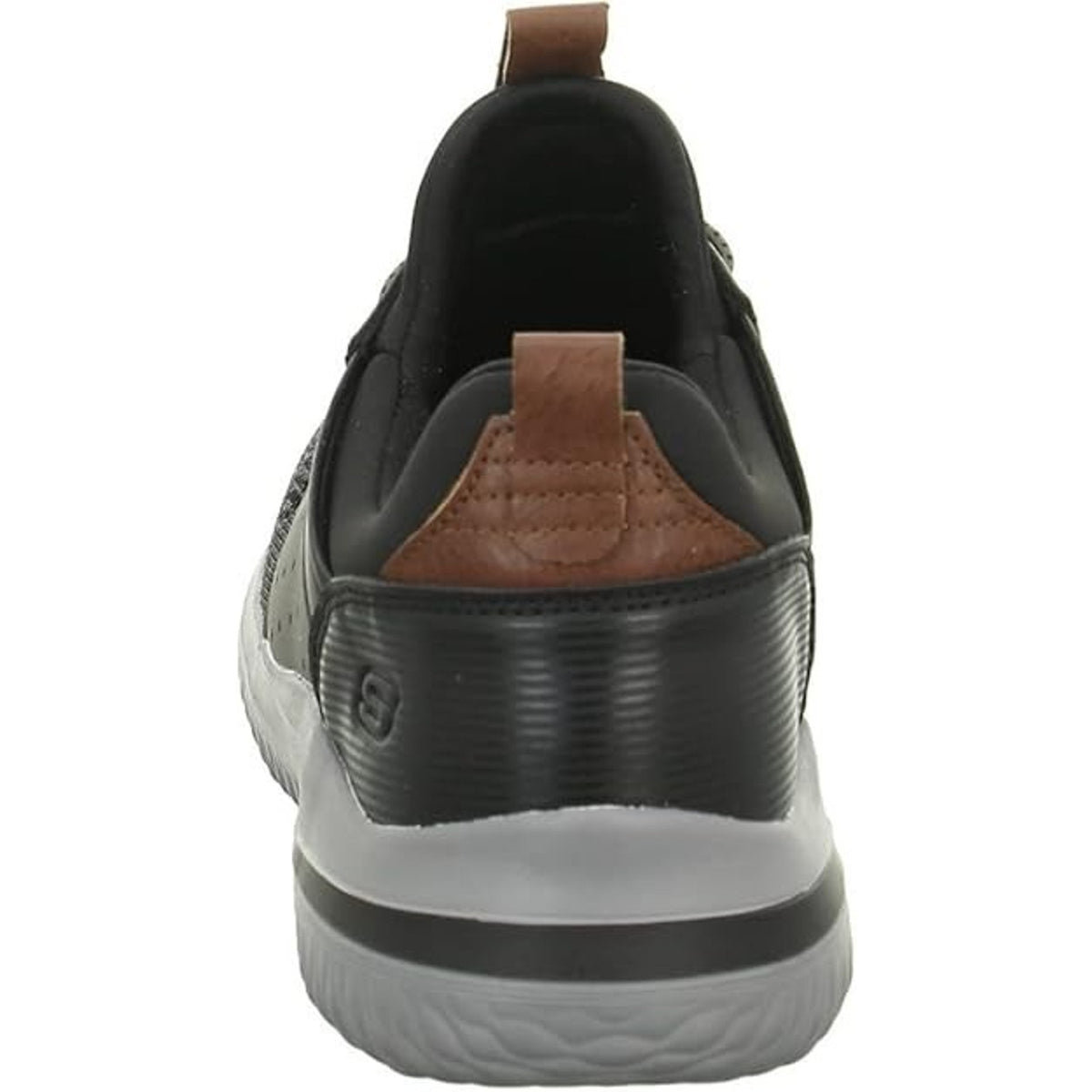 Skechers Delson 3.0 Sneakers Gray and Black Men's US Size 7.5 Wide