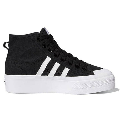 Adidas Nizza Hi ADV HI Top Sneakers skateboarding Shoe Core Black Size 6 Mens/7W