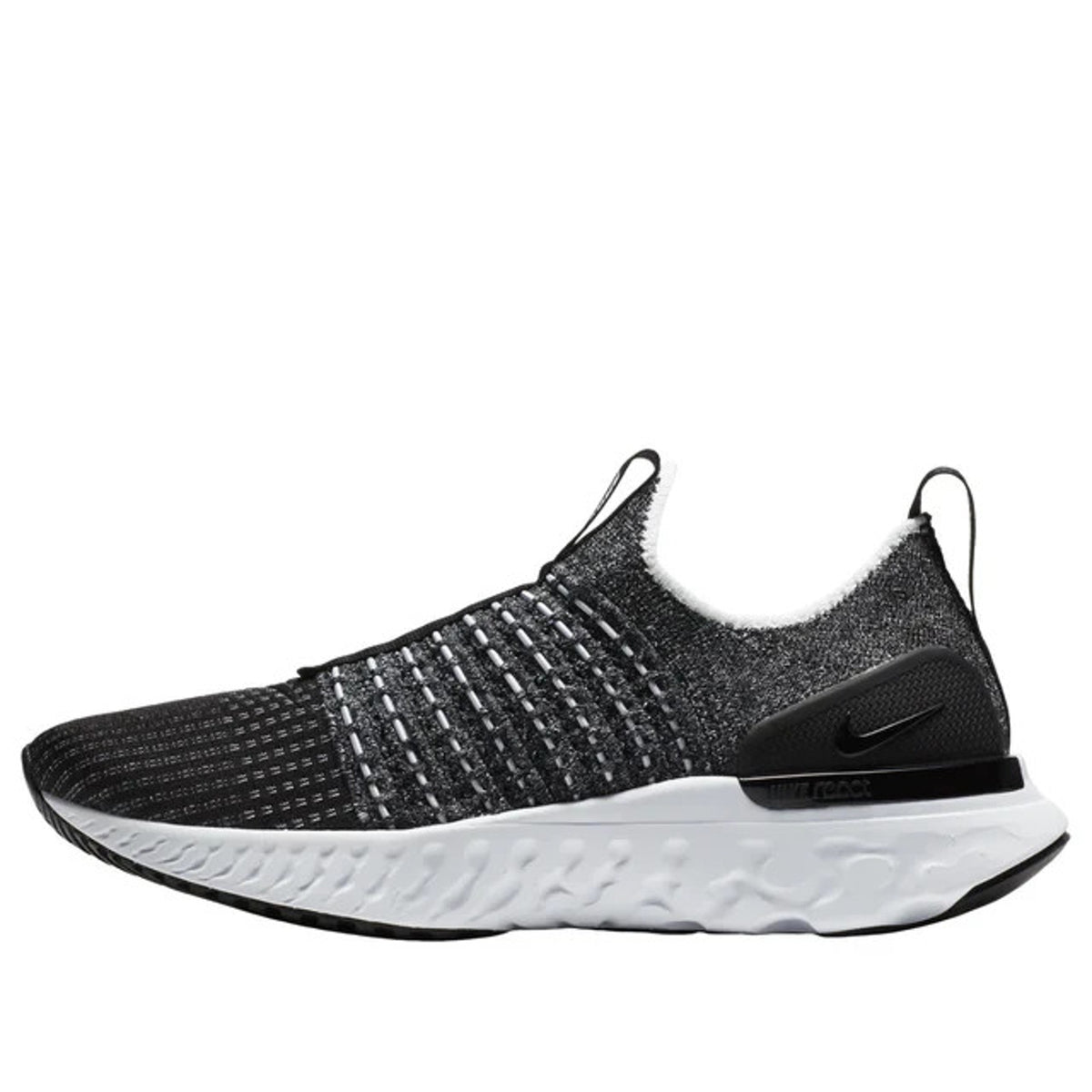 Nike React Phantom Run FK 2 Black Running Shoes CJ0280-002 Size 6 Mens