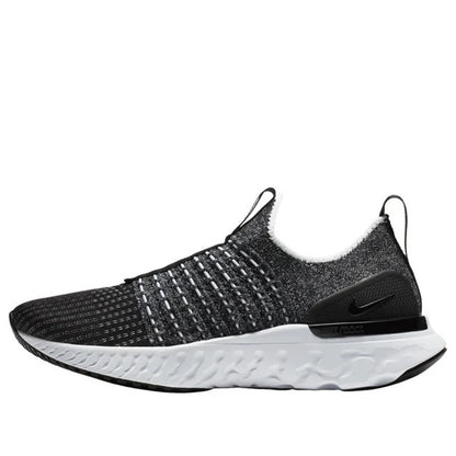 Nike React Phantom Run FK 2 Black Running Shoes CJ0280-002 Size 6 Mens