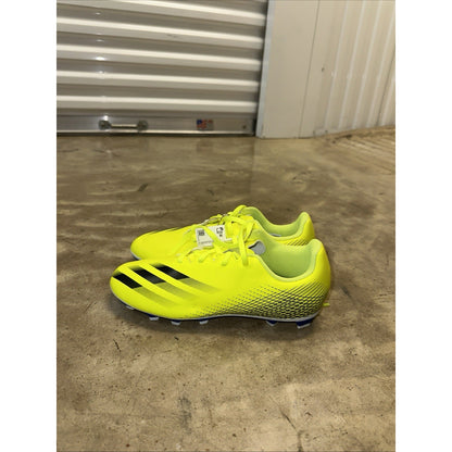 Adidas X Ghosted.4 FxG J Soccer Cleats Solar Yellow Black FW6933 Size 5.5 Youth