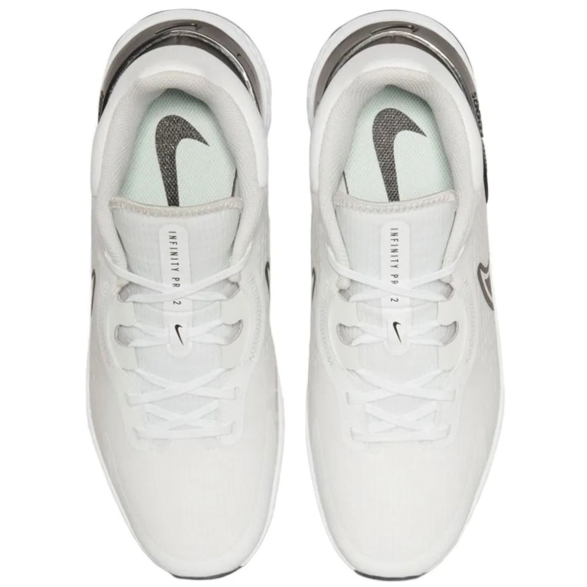 Nike Infinity Pro 2 Golf Shoes White Black Photon Dust Size 10 Mens