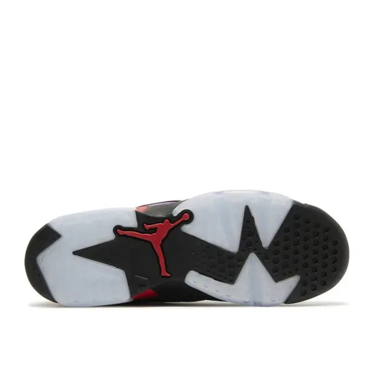 Jordan Air Jordan 6 Retro Unisex Kids High Top Sneakers Black/Red/Purple US 6Y