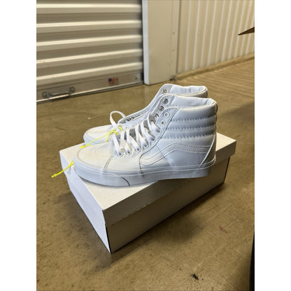 Vans Sk8 Hi Triple White Women's Size 10.5/Men's Size 9