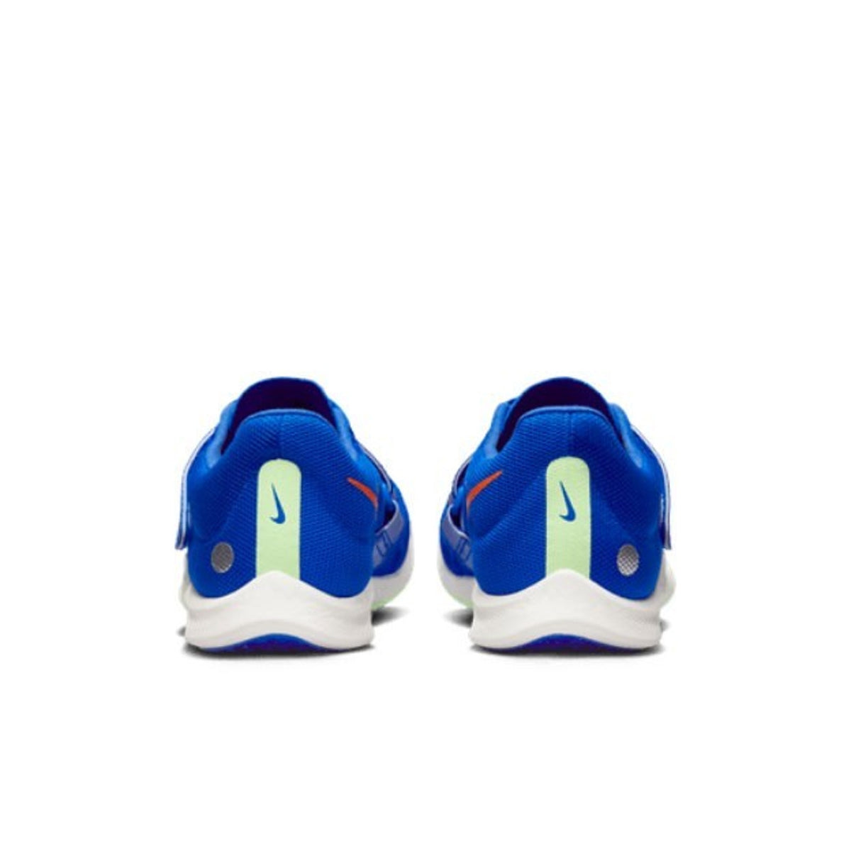 Nike Rival Jump Spikes Mens Size 10 Racer Blue Orange DR2756-400 Track Field