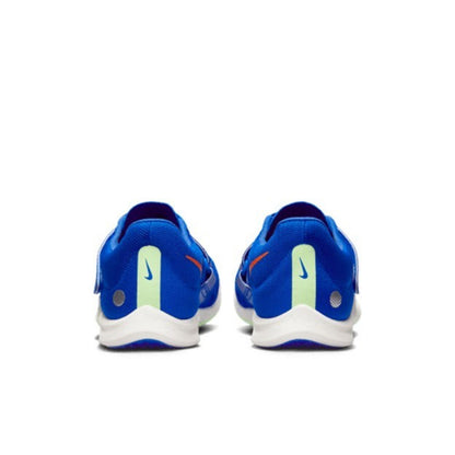 Nike Rival Jump Spikes Mens Size 10 Racer Blue Orange DR2756-400 Track Field