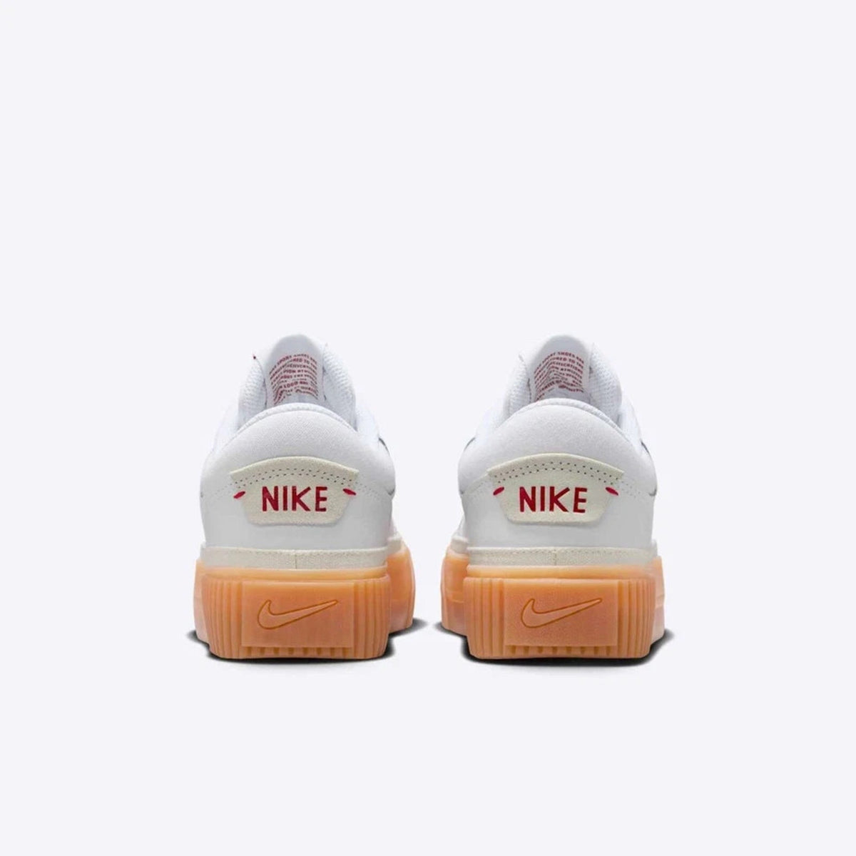 Nike Court Legacy Lift White University Red Gum W - FV5526-103 Size 11 Womens