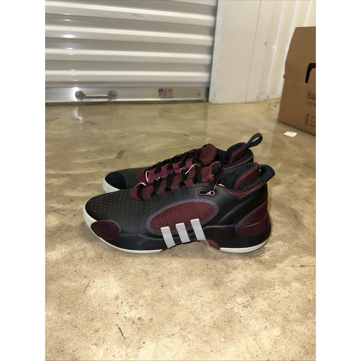 Adidas D.O.N. Issue 5 Men’s Size 7.5 Basketball Shoe Black Athletic Sneaker #800