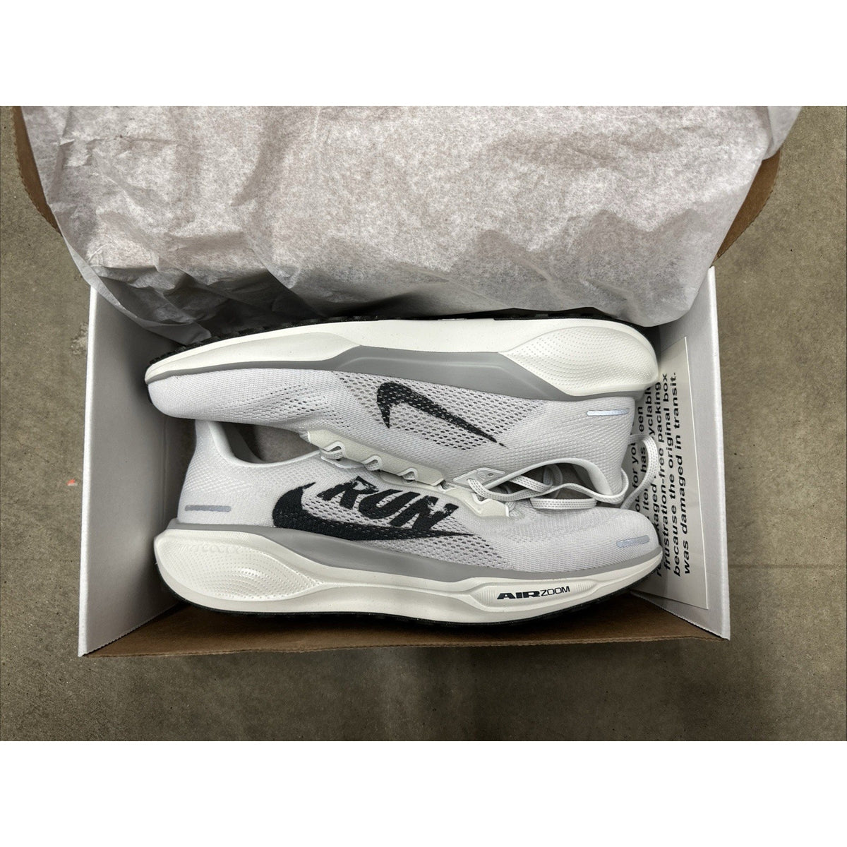 Men’s Size 9 - New Nike Air Zoom Pegasus 41 RUN Summit White Black IB5697-100