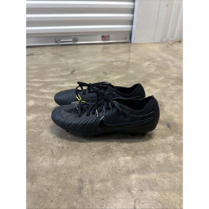 Nike Tiempo ACC Legend 10 Elite FG Black Soccer Cleats Men's Size 7 DV4328-002