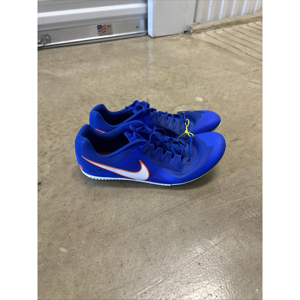 Nike Zoom Rival Racer Blue Safety Orange Men' Size 14 Track & Field