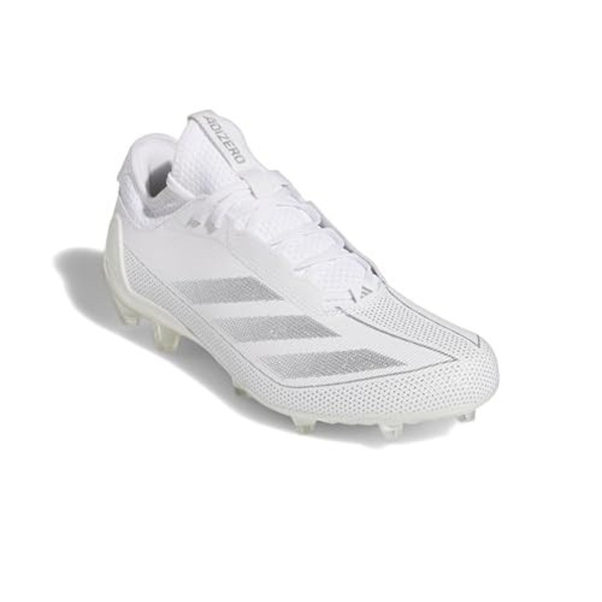 Adidas Adizero Electric.1 White Silver Metallic IF2425 Football Cleats Size 8.5