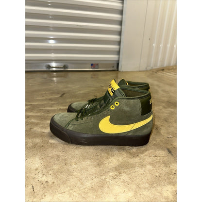 Nike SB Blazer Mid Anti Hero Green/Yellow Size 6.5 Mens
