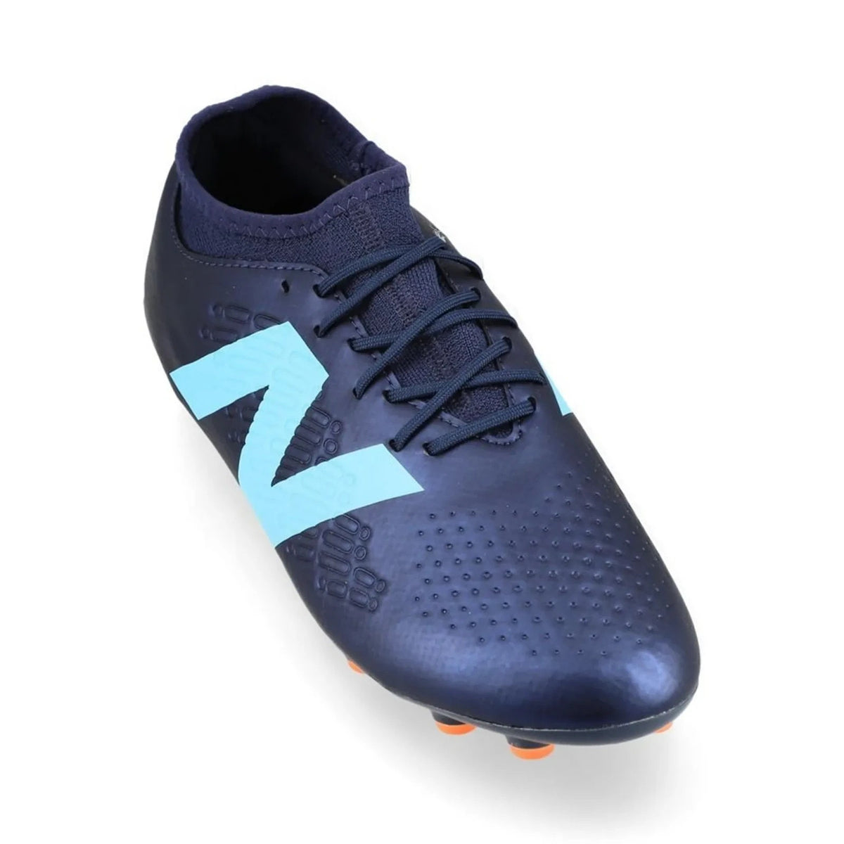 New Balance Tekela Magique FG V4+ ~ ST3FN45 ~ Men's 6.5 Navy/Baby Blue/Orange