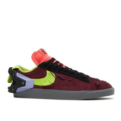 Nike Acronym x Blazer Low Night Maroon Size 7 Mens DN2067-600