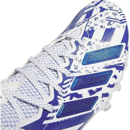 Adidas Freak 23 7v7 SMU Football Cleats Shoes White Blue GW4167 Men's Size 13.5