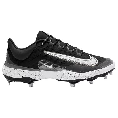 NEW Nike Alpha Huarache Elite 4 Low Baseball Cleats Black Mens Sz 7.5 DJ6521-003