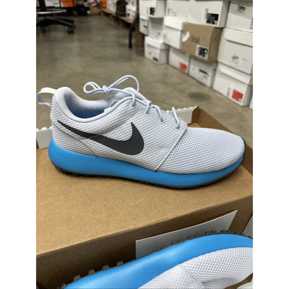 Men's Nike Roshe Next Nature Golf Shoe Grey/Blue Size 6.5 Mens