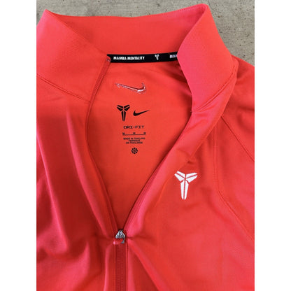 Nike Kobe Dri-FIT Knit Lightweight Jacket Full Zipper Red Size Medium HJ8097-010