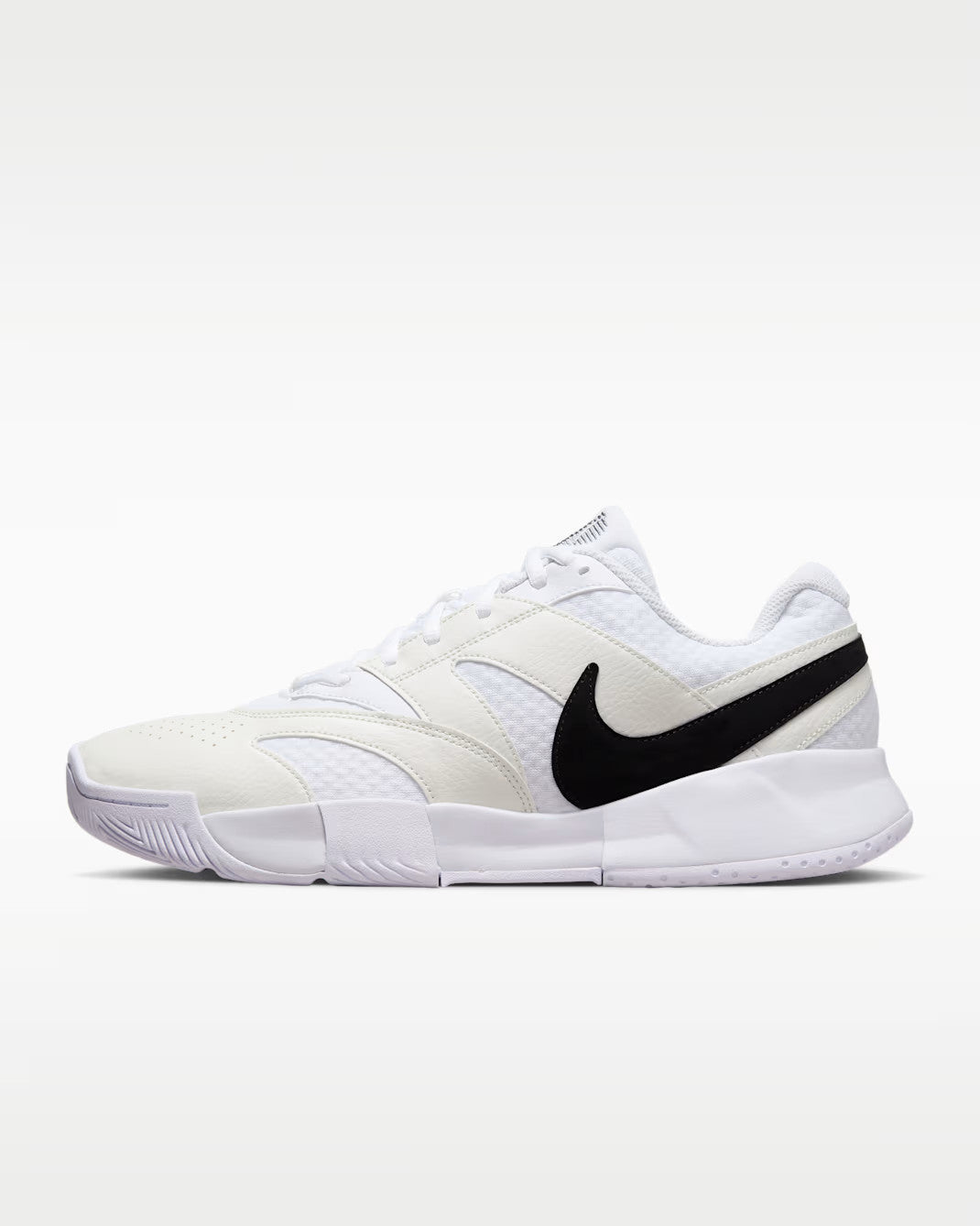 Nike Court Lite 4 Womens Sizes White Black Athletic Running Shoes Sneakers