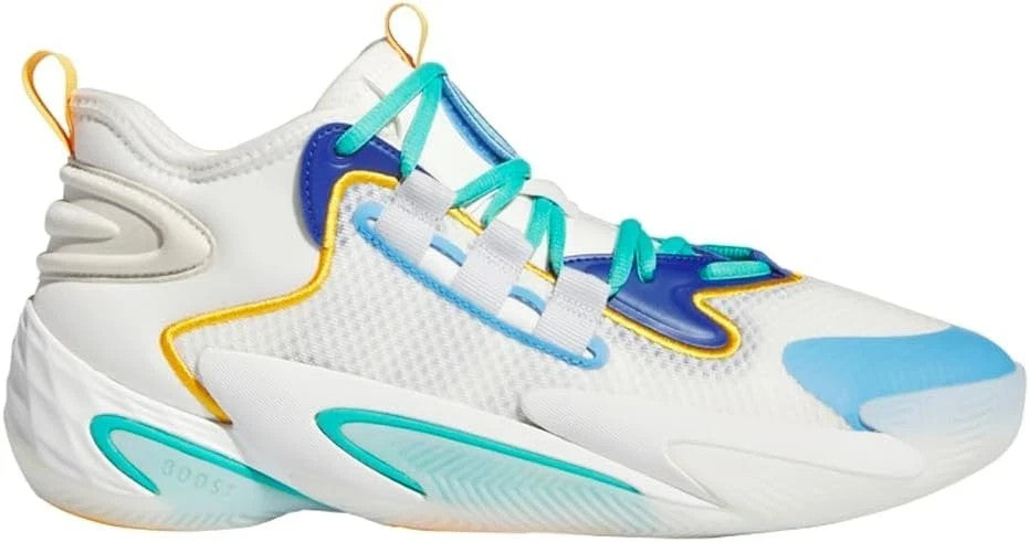 Adidas BYW Select Cream White Blue Burst Basketball Shoes IF4285 Sizes 6-13