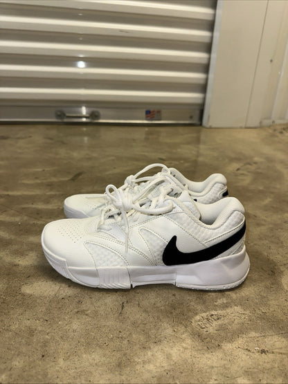 Nike Court Lite 4 Womens Sizes White Black Athletic Running Shoes Sneakers