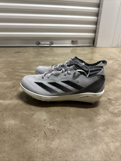 adidas Adizero Instinct+  Light Grey/Silver Metallic Women's Softball Cleats