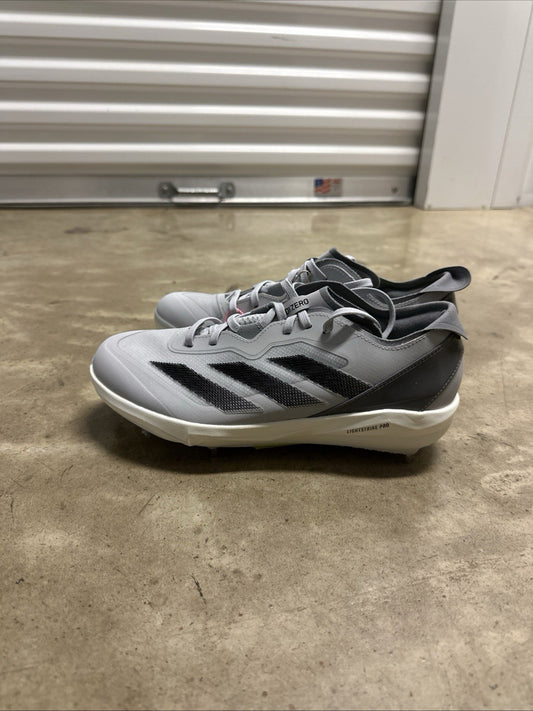 adidas Adizero Instinct+  Light Grey/Silver Metallic Women's Softball Cleats