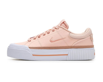Nike Court Legacy Lift Washed Coral White Women’s Sizes (FV5526 600)