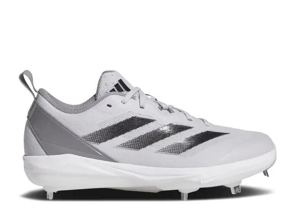 adidas Adizero Instinct+  Light Grey/Silver Metallic Women's Softball Cleats