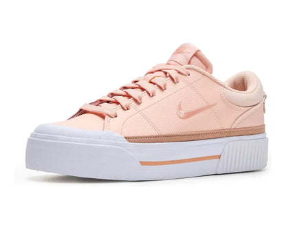 Nike Court Legacy Lift Washed Coral White Women’s Sizes (FV5526 600)