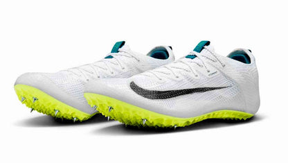 Nike Zoom Superfly Elite 2 "White Bright Spruce" Men's Sizes Track Spikes