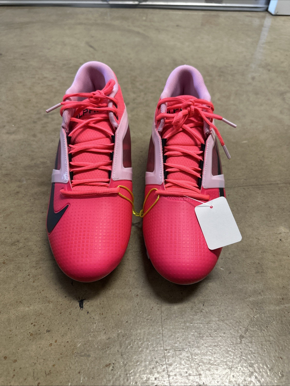 Men's Nike Alpha Menace Pro 4 NRG PE Pink Football Cleats BCA NEW
